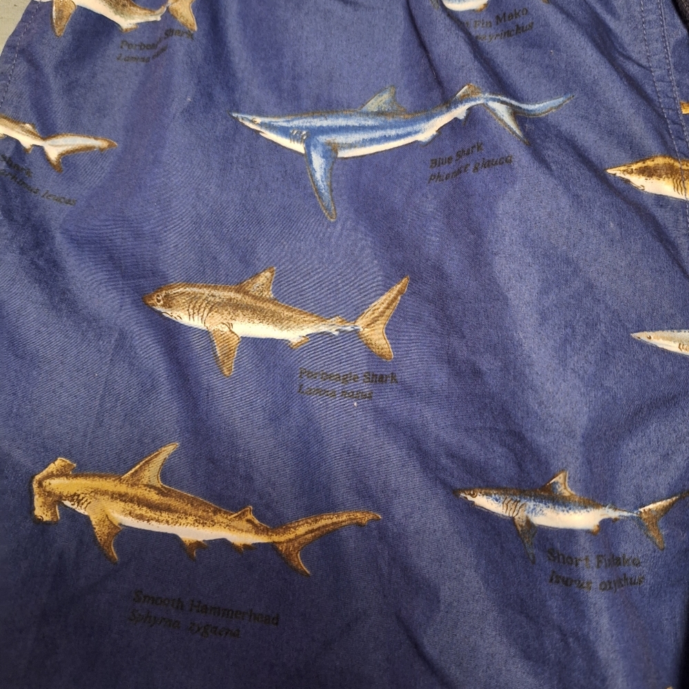 Ralph Lauren Polo Sports Mens Shark Board Shorts/ Swim Trunks.  Size L - Picture 6 of 6